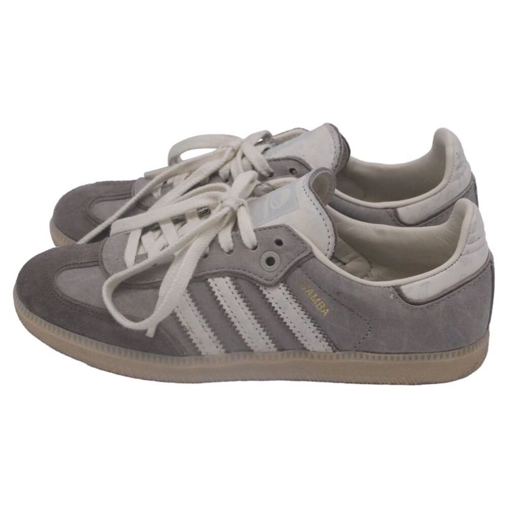 Adidas x Offspring Samba OG Consortium Cup Sneakers in Grey Suede - Picture 4 of 12
